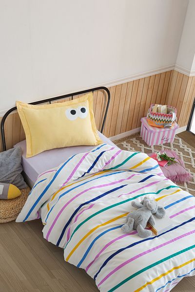 Eponj Home 2 of the Oxf. Yellow Pillowcase Set - Funny