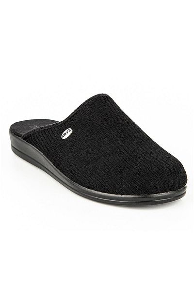 Muya Ανδρικές παντόφλες σπιτιών Tondo Anatomical Sole - Μαύρο - 45