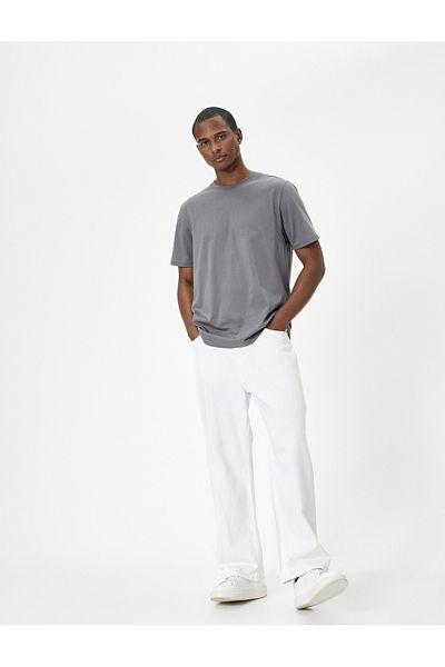 Koton Κοντό μανίκι Basic T-Shirt Crew Neck