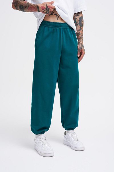 Machinist Ανδρικό Basic Diagornel Jogger Petrol Green Sweatpants