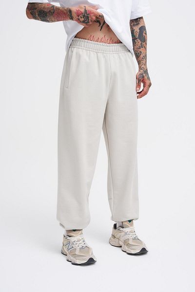 Machinist Ανδρικό Basic Diagornel Jogger Grey Sweatpants
