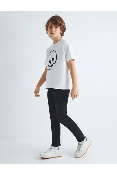 Koton Blugi cu buzunare din bumbac - blugi slim