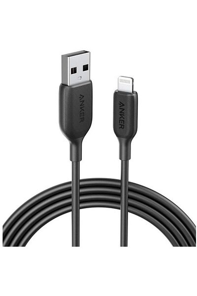 Anker Powerline III | كابل Lightning | شاحن بطول 3 أقدام | A8812H11-A | لون أسود