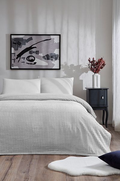 Özdilek Özdilek Soft Pyramid Single Blanket 150X220 cm