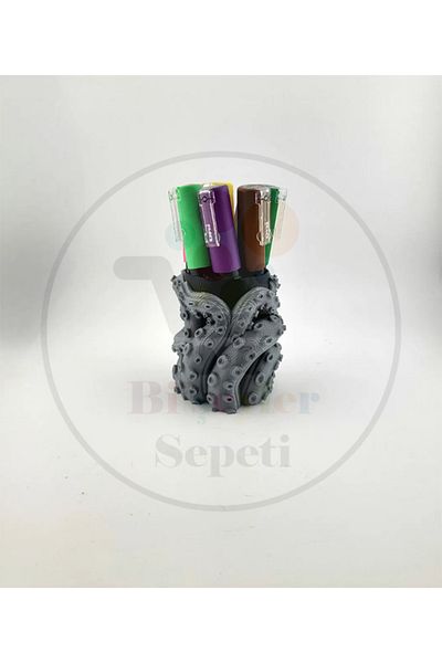 Bi'şeyler Sepeti Octopus Sleeve Pen Holder Tentacle Pen Holder