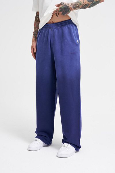 Machinist Ανδρικό φούτερ Grandient Washed Baggy Navy Blue
