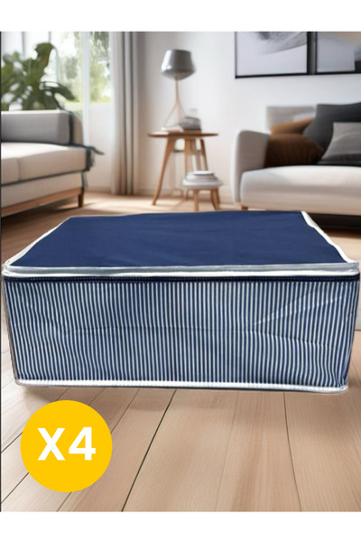 EYSA HOME 4 Adet Mini Boy  Baza Altı Yastık Kazak Hurcu 45x40x30