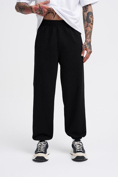 Machinist Ανδρικό Basic Diagornel Jogger Μαύρο Φούτερ