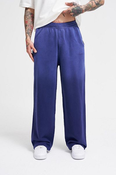 Machinist Ανδρικό φούτερ Grandient Washed Baggy Navy Blue