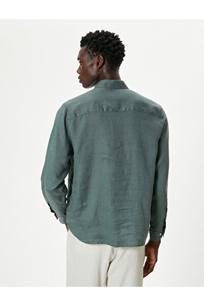 Koton Πουκάμισα Ls Bsc - Μπλουζάκι με χαλαρή εφαρμογή