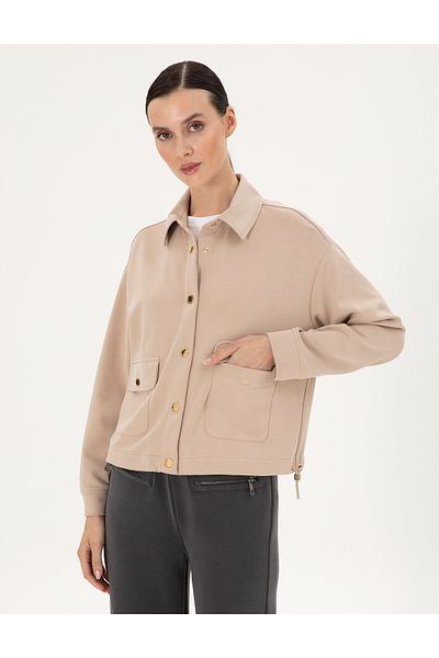 Pierre Cardin Beige Comfort Fit Modal Fabric Knitted Cardigan 50283321 -Vr011
