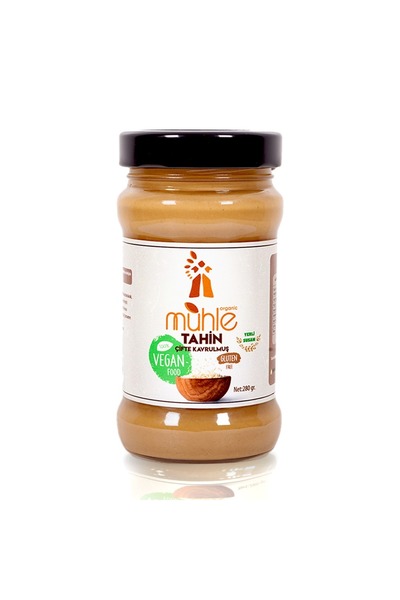 Mühle Organic طحين محمص مزدوج 280 جرام سمسم محلي