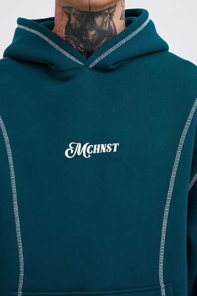 Machinist Ανδρικό φούτερ Straddie Petrol Green