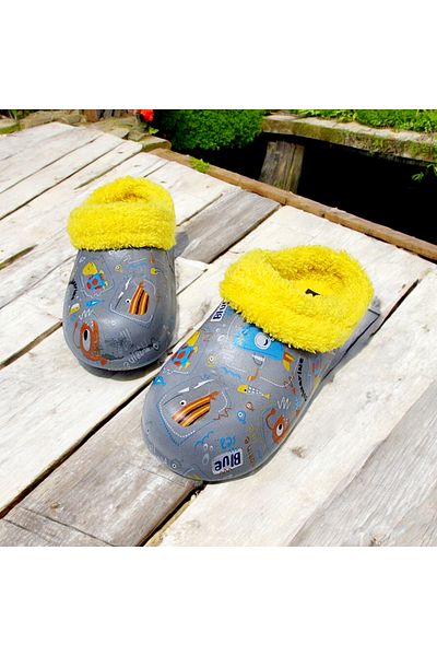 GEZER Ροζ Eva Girl's Slippers - Γούνα Εσωτερικά, Εξωτερικά