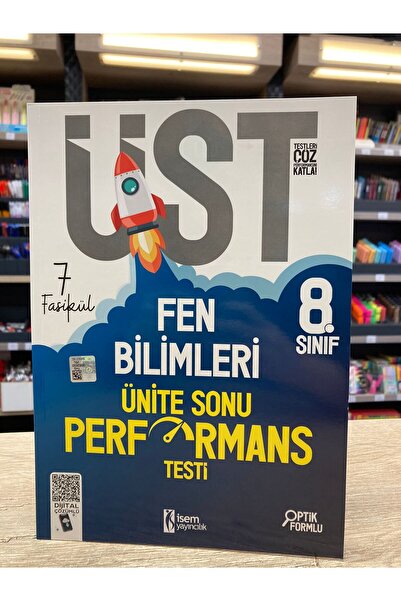 İsem Yayıncılık 8. Sınıf Fen Bilimleri ÜST Ünite Sonu Performans Testi 7 Fasi...