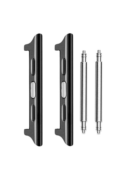 Microcase Apple Watch Series 10 ile Uyumlu 46mm to 22 mm Çevirici Metal Kordo...