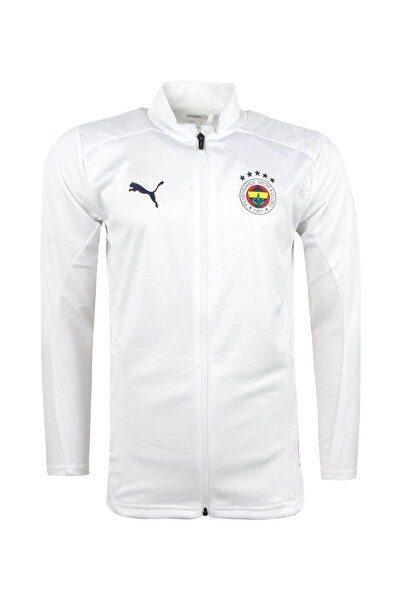 Puma Fenerbahce 2024/2025 A Takım weiß Antrenörü Tam Fermuarlı Ter