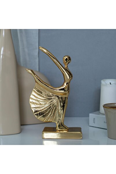 Deart İstanbul Balerin Obje Altın. 27x12 Cm.
