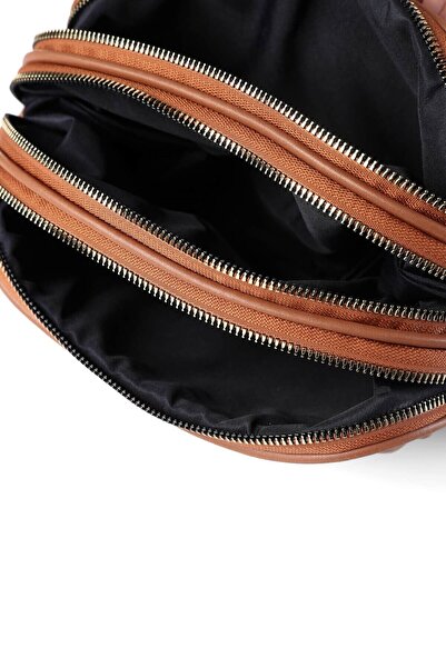 Sena Taba Kadın Çok Bölmeli Kapitoneli Çapraz Çanta