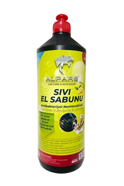ALPARS İmalat Bakım Tamir Servis Çalışanları İçin Sıvı El Sabunu Nemlendirici...