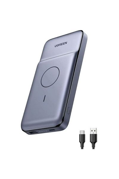 Ugreen 10000mAh ATL Ultra Slim Power Bank |20W PD + 10W Wireless Charging |Magnetic Stand| QC 3.0 Q