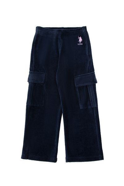U.S. Polo Assn. Girl's Navy Blue Sweatpants 50272419 -Vr033