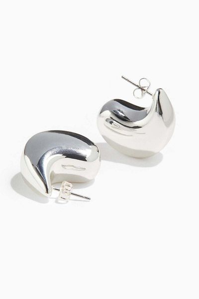 H&M Chunky dome earrings