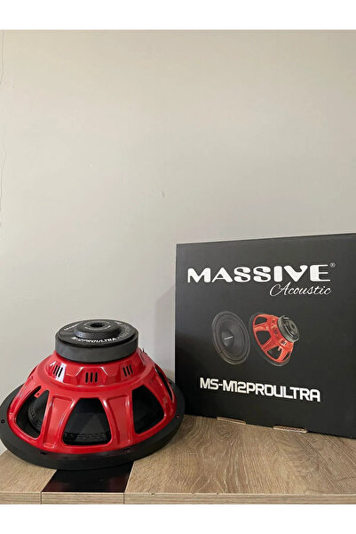 Universal MS-M12PROULTRA ÖZEL SERİ 30CM SUBWOOFER BASS1500W 400RMS