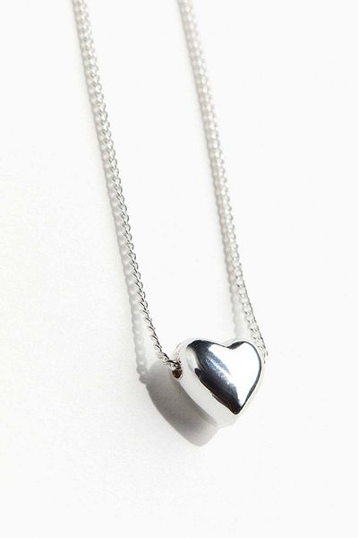 H&M Heart-bead necklace