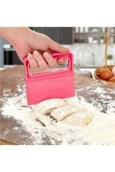 Store Dough Cutter with Handle - Scraper Plastic Spatula (4767)