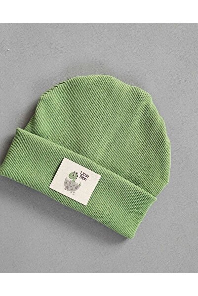 ALYA Stretchy Camisole Beanie with Baby Children's Sticker, Pompom Without Pompom