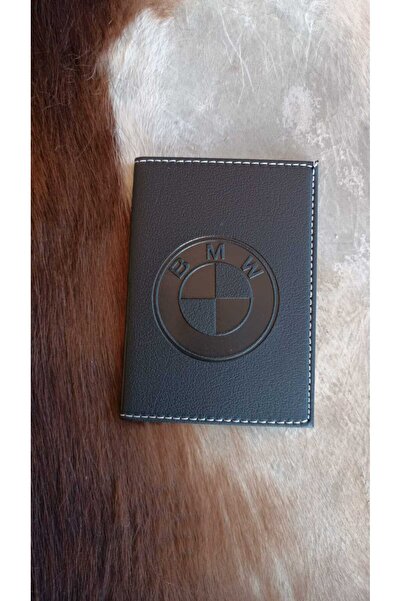 EFE DERİ Bmw Deri Dikişli Araç Ruhsat Kılıfı Kabı Oto Ruhsatlık Araba Ruhsat Koruyucu