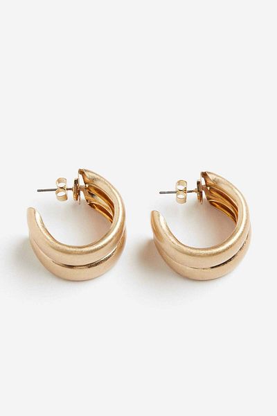 H&M Chunky hoop earrings
