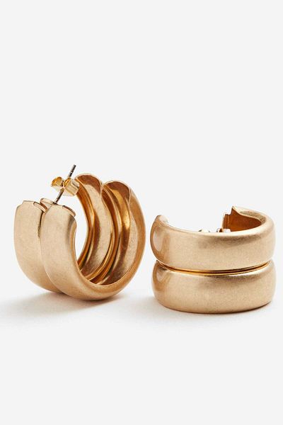 H&M Chunky hoop earrings