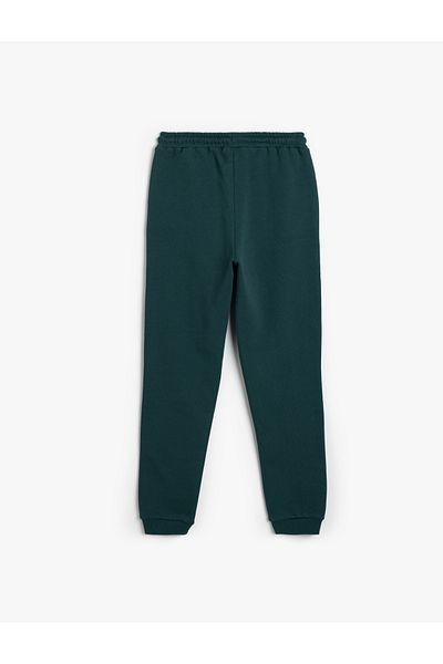Koton Jogger-Jogginghose mit Slogan-Aufdruck, Tasche und Taille
