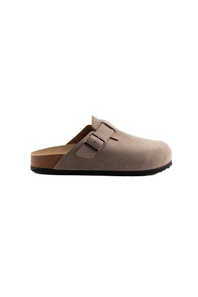 Roy Jones Women's Orthopedic Soft Sole Slippers Closed Front Stainless Buckle Non-Slip Sabo Home Outdoor Slippers
