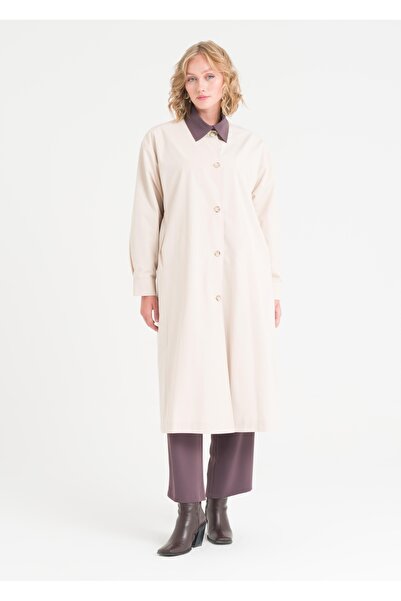 Armağan Taş Detaylı Trençkot