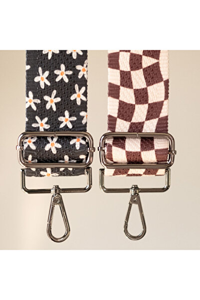 PEPPYTHINGS Λουράκι τσάντας Daisy Floral