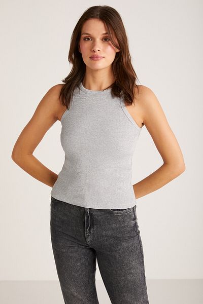ETHIQUET Tricou de damă Alfıe cu gât agățat Grimelange