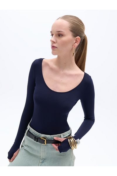 Nocturne Crew Neck Bodysuit