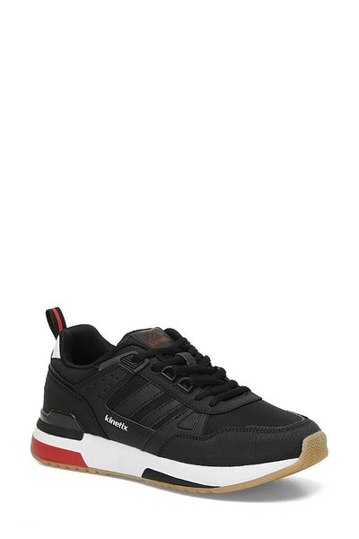 Kinetix 101745190   Pantofi pentru bărbați Blaze PU Negru-Roșu-Camel