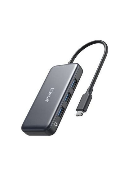 Anker Premium Hub Adapter | 4 in 1 Multiport | USB C Cable | A8321HA1-A | Gray Color