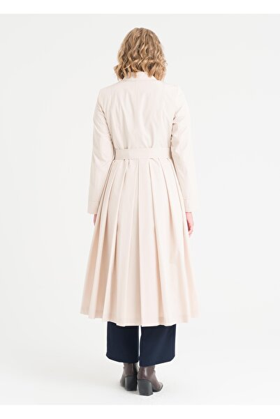 Armağan Pileli ve Kemerli Trençkot