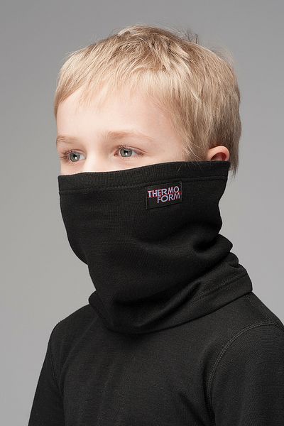 THERMOFORM Heavy Kids Neck Collar Μαύρος