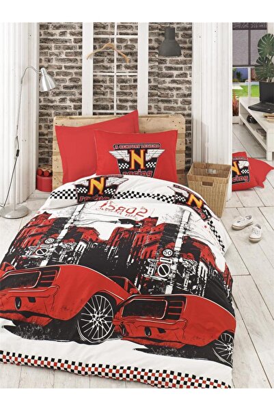 Fabeteks Bolide Young Ranforce 100% Cotton Double Duvet Cover Set