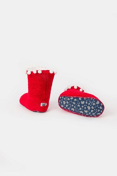 Woody Velsoft Booties-Csb - 464-Flag Red