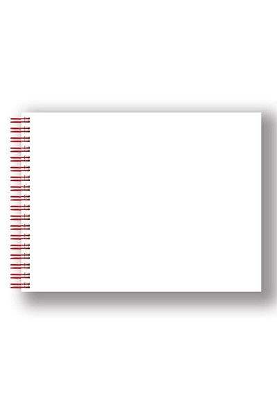 Le Color لوحة رسم حلزونية 120 جرام96 صفحة حمراء