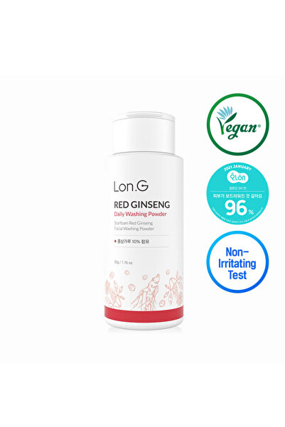 Lon.g K-beauty Red Ginseng Starfoam Yüz Temizleme Pudrası 50g