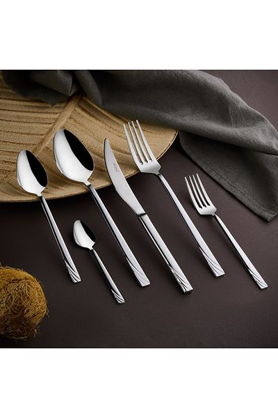 AROW Palmero 12-Person 72 Piece Fork Spoon Knife Set