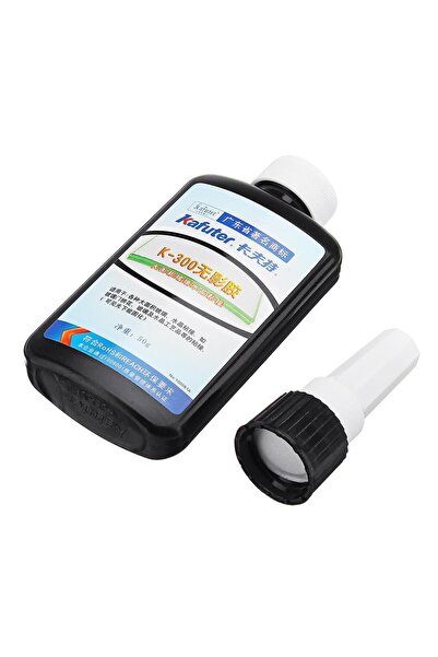 kafuter K-300 UV TUTKAL ŞEFFAF KRİSTAL VE CAM YAPIŞTIRICI 50G